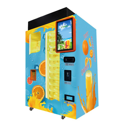 Kreditkarte automatisiertes neues Orangensaft-Verkaufen maschinell hergestellt vom Edelstahl