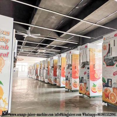 Automatischer orange Juicerautomat für Nahrungsmittel und Getränke