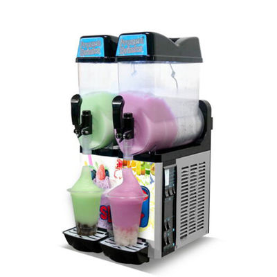 Doppelter Behälter-gefrorene Getränk-Handelsmaschine/Smoothie-Hersteller für Haushalt