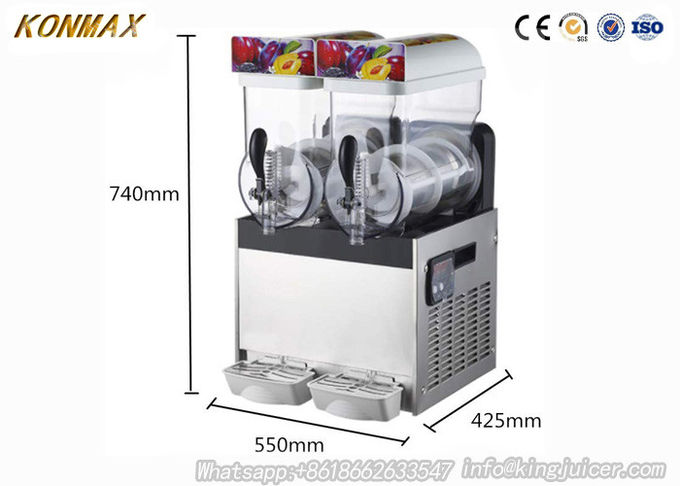 smoothie-Eis-Schlamm-Maschine 500W Margarita, Schlamm-Kühlbox-große Kapazität