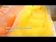 LED Display Granita Slush Machine Removable High Speed