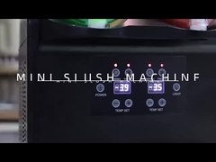 Heimgebrauch Mini-Eis-Slush-Maschinen 2x3 Liter Kleine Kapazität