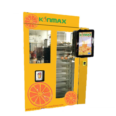 Intelligenter automatisierter frischer Orangensaft-Automat mit 20 Zoll Lcd-Größe