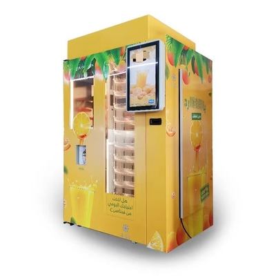 24 Stunden Selbstservice-orange Juice Drinks Vending Machine Touch-Schirm-frische Frucht 12 Unze