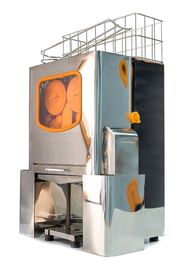 Mini elektrische kommerzielle orange Juicer-Maschinen-automatischer Fütterungsedelstahl-Körper