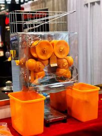 Rostfeste kommerzielle orange Juicer-Maschine SS, automatischer Zitronen-Orangen-Quetscher