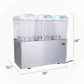 Buffet-Ausrüstungs-automatische kalte Getränk-Zufuhr-Orangensaft-Getränk-Turm-Zufuhr