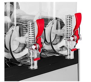 Drei Eis-Schlamm-Maschinen-gefrorenes Handelsgetränk des Behälter-15L u. Margarita-Maschinen für Restaurant