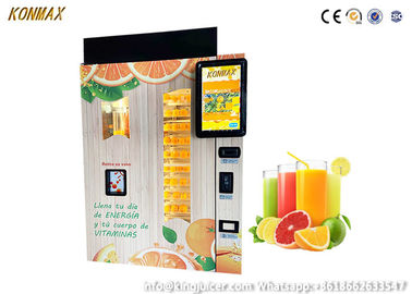 Münzen und Anmerkungs-Akzeptant-Orangensaft-Automat mit intelligentem Änderungs-System