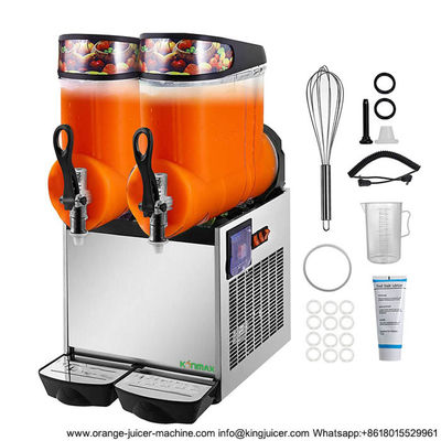Luft kühlte elektrische drehende Getränk-Eis-Schlamm-Maschine für Cocktails ab