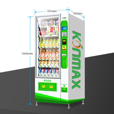 automatischer 347pcs Touch Screen Verkäufer-Automat für Getränke und Imbisse