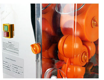 Gesunde und frische kommerzielle orange Juicer-Maschine 120W mit Metall übersetzt